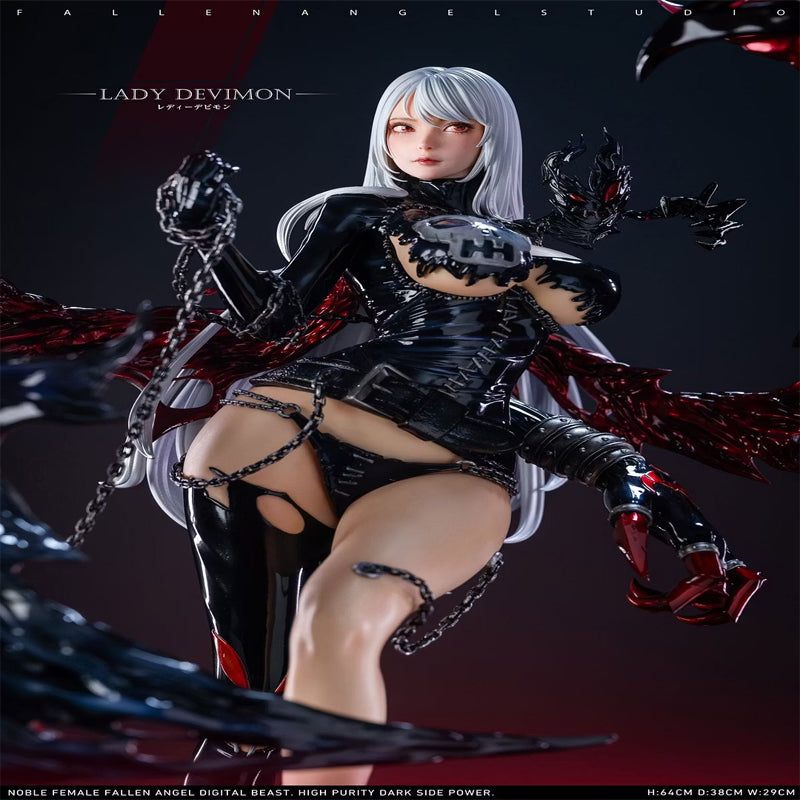 [In Stock]FA Studio 1/4 Scale Angewomon & Lady Devimon - Digimon Resin Statue