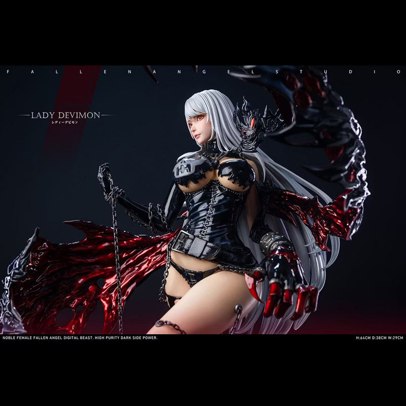 [In Stock]FA Studio 1/4 Scale Angewomon & Lady Devimon - Digimon Resin Statue