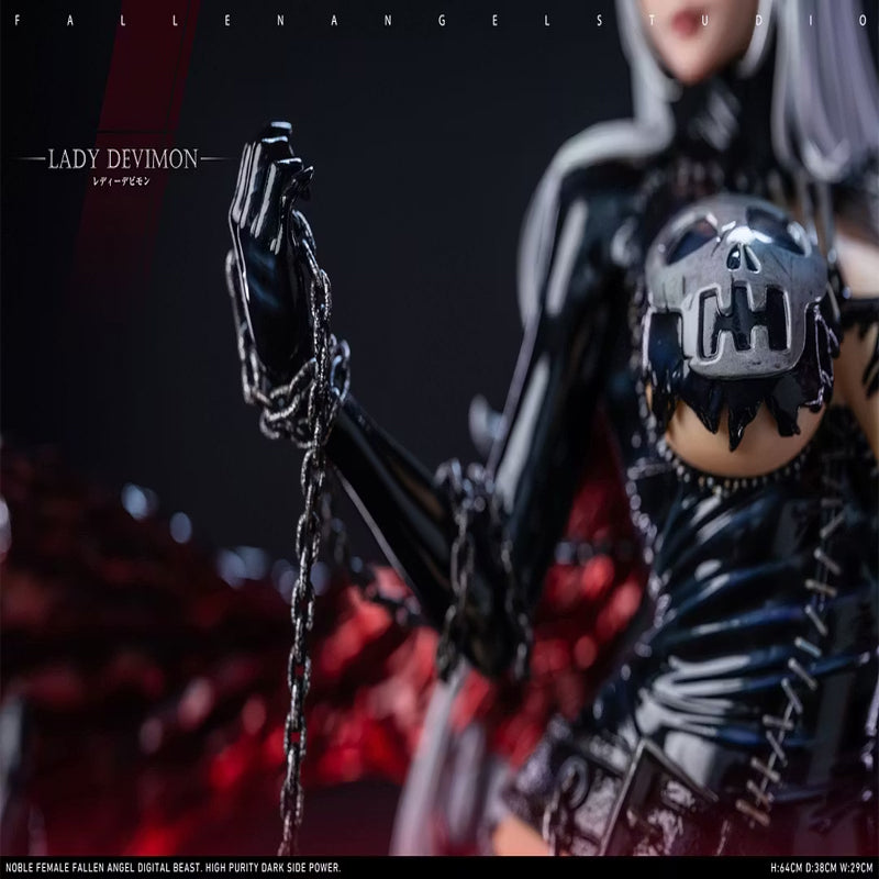 [In Stock]FA Studio 1/4 Scale Angewomon & Lady Devimon - Digimon Resin Statue