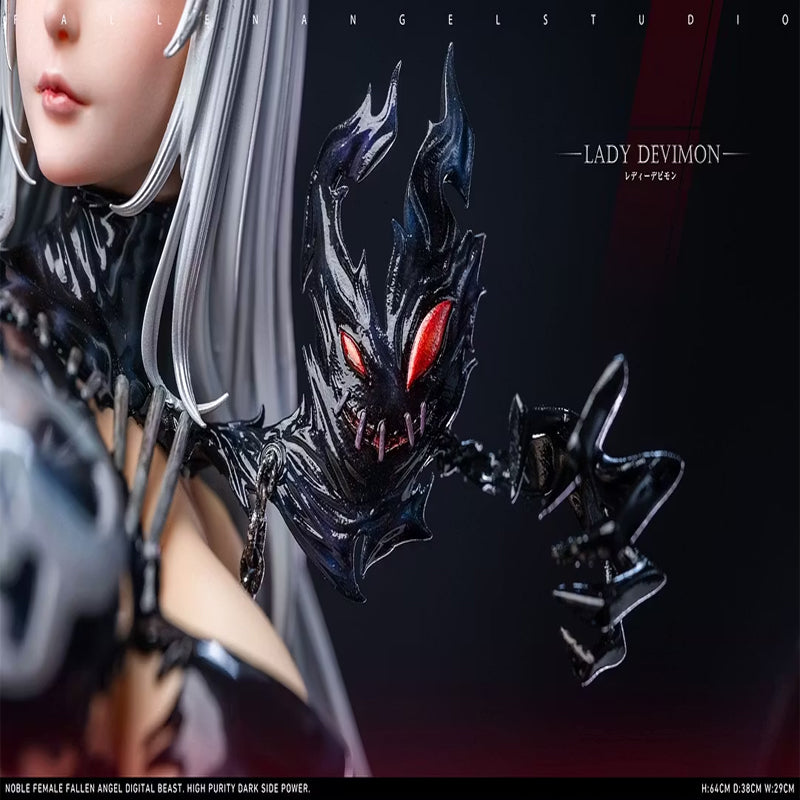 [In Stock]FA Studio 1/4 Scale Angewomon & Lady Devimon - Digimon Resin Statue
