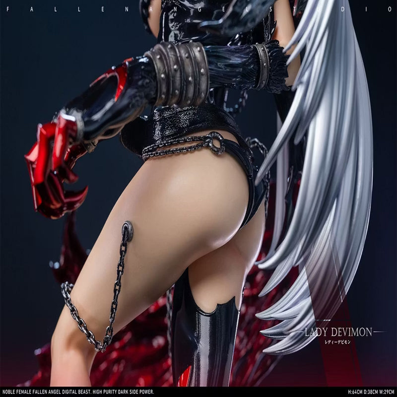 [In Stock]FA Studio 1/4 Scale Angewomon & Lady Devimon - Digimon Resin Statue