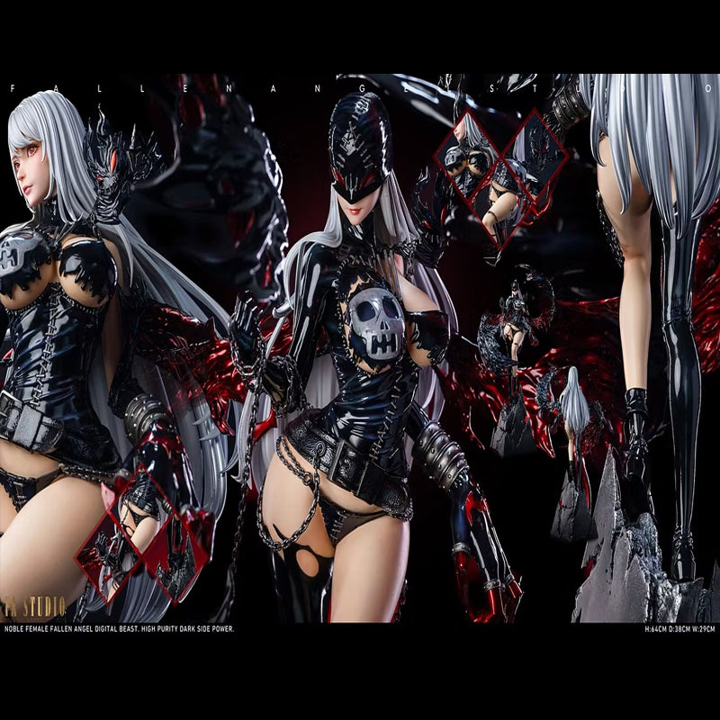 [In Stock]FA Studio 1/4 Scale Angewomon & Lady Devimon - Digimon Resin Statue