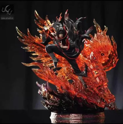 USU Studio Naruto Itachi (LED) GK Resin Statue In Stock