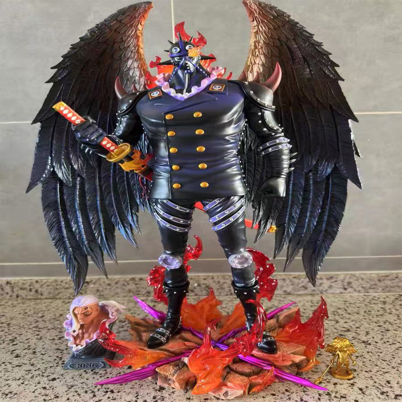 SY & LX Studio - One Piece Beast Pirates Disasters Resonance #1 KING GK Resin Statue In Stock