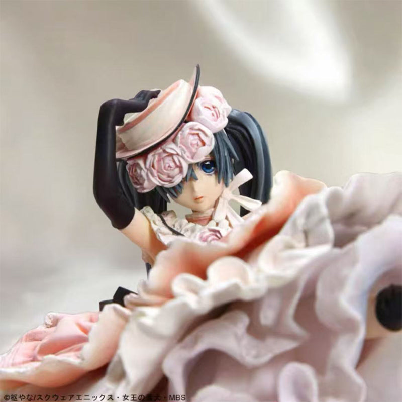 LJS Studio Black Butler Komadori Ciel 1/7 Finished Painted GK Resin Statue IN Stock