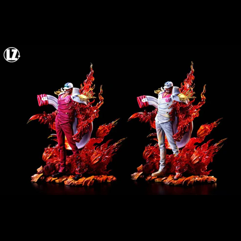 LZ Studio-One Piece Sakazuki Akainu LED GK Resin Statue IN Stock