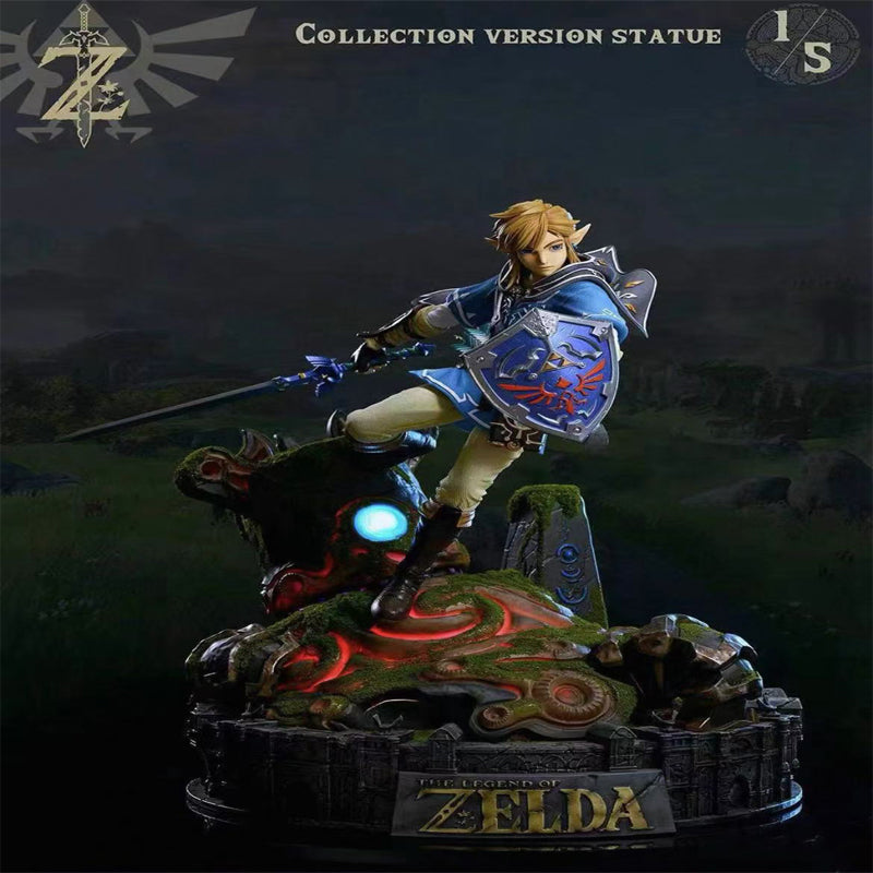 [In Stock] Oz Production Studio-Link Legend of Zelda 1/6 Resin Painted Statue Collectible Recast ver