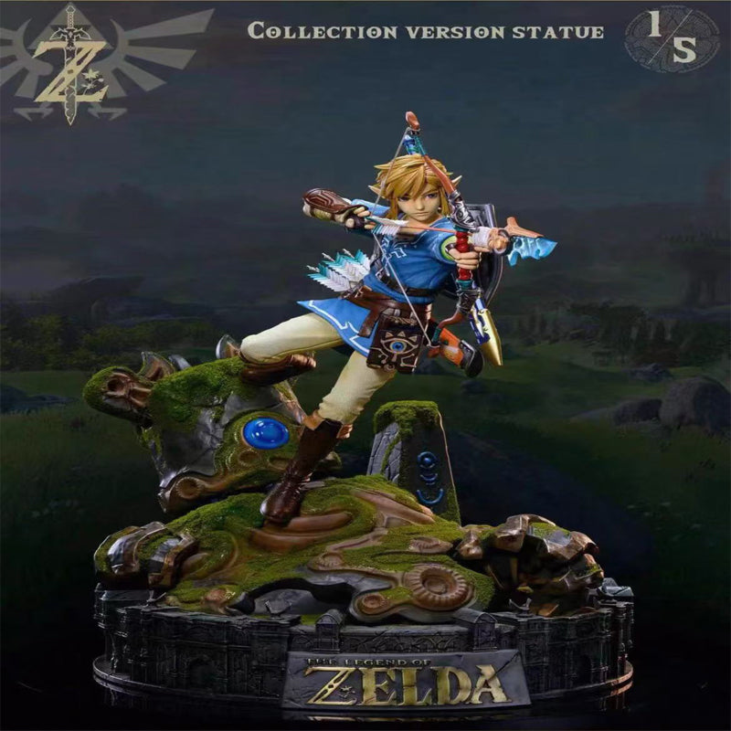 [In Stock] Oz Production Studio-Link Legend of Zelda 1/6 Resin Painted Statue Collectible Recast ver