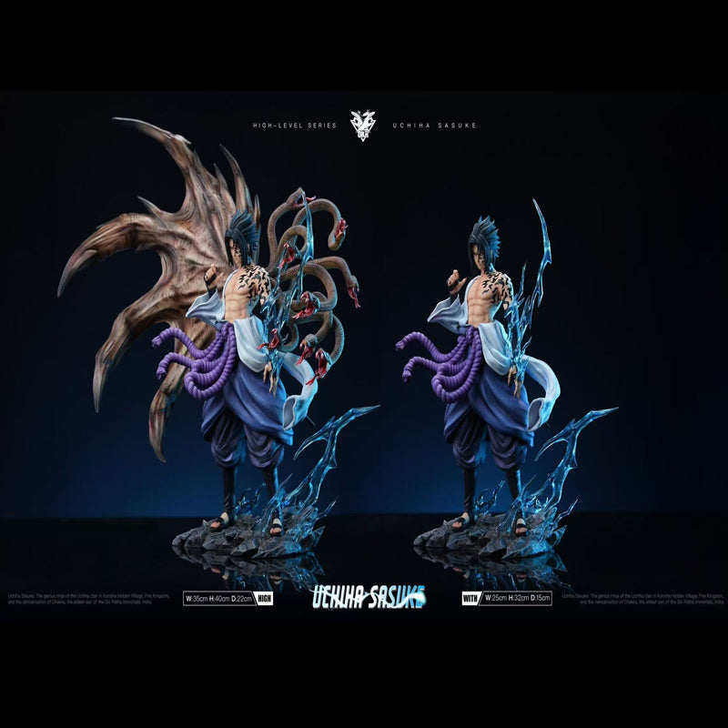 OKR Studio Naruto Heavens'Curse Mark Uchiha Sasuke GK Resin Statue In Stock