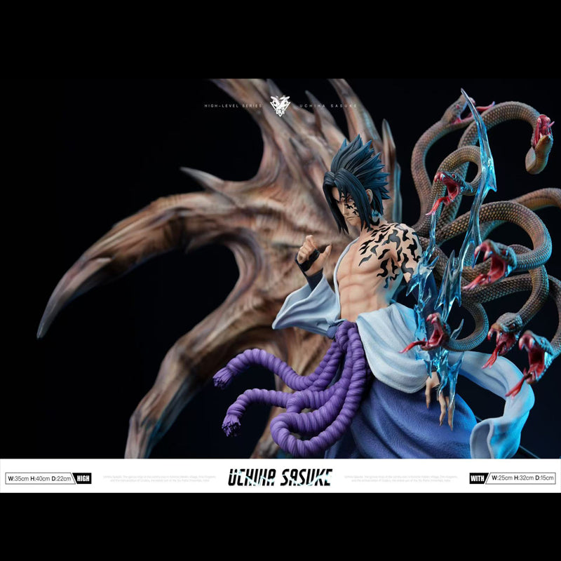OKR Studio Naruto Heavens'Curse Mark Uchiha Sasuke GK Resin Statue In Stock