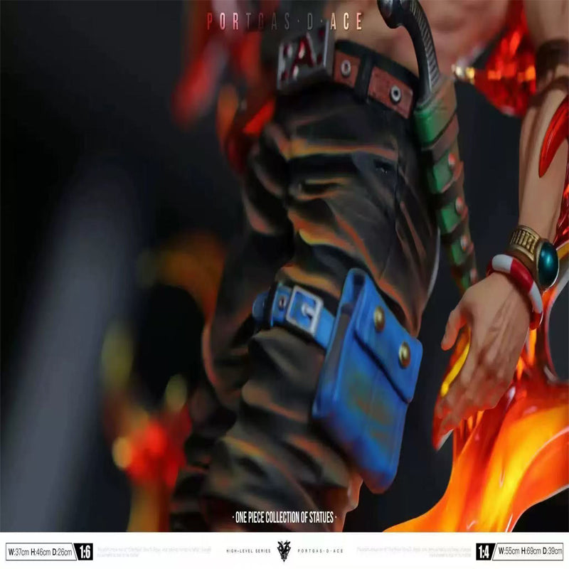 [In Stock] Okr Studio - One Piece Burning Ace 1/6 LED Resin Statue