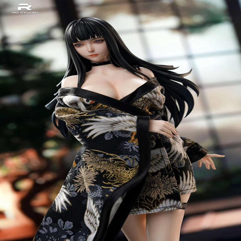 Ro studio 1/4 Naruto Luxury Platinum series Hyuuga Hinata Regular Wear GK Resin Statue IN Stock